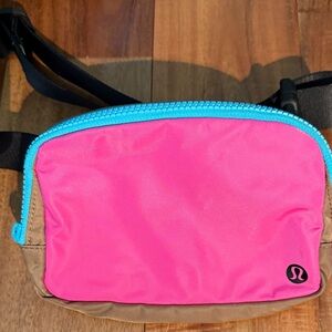 Lululemon Pink Waist / Cross Body Bag